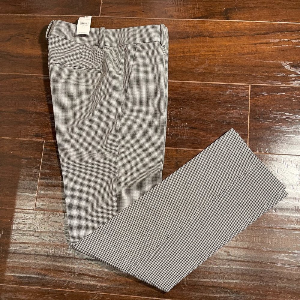 Ann Taylor 'The Straight' Houndstooth Pants